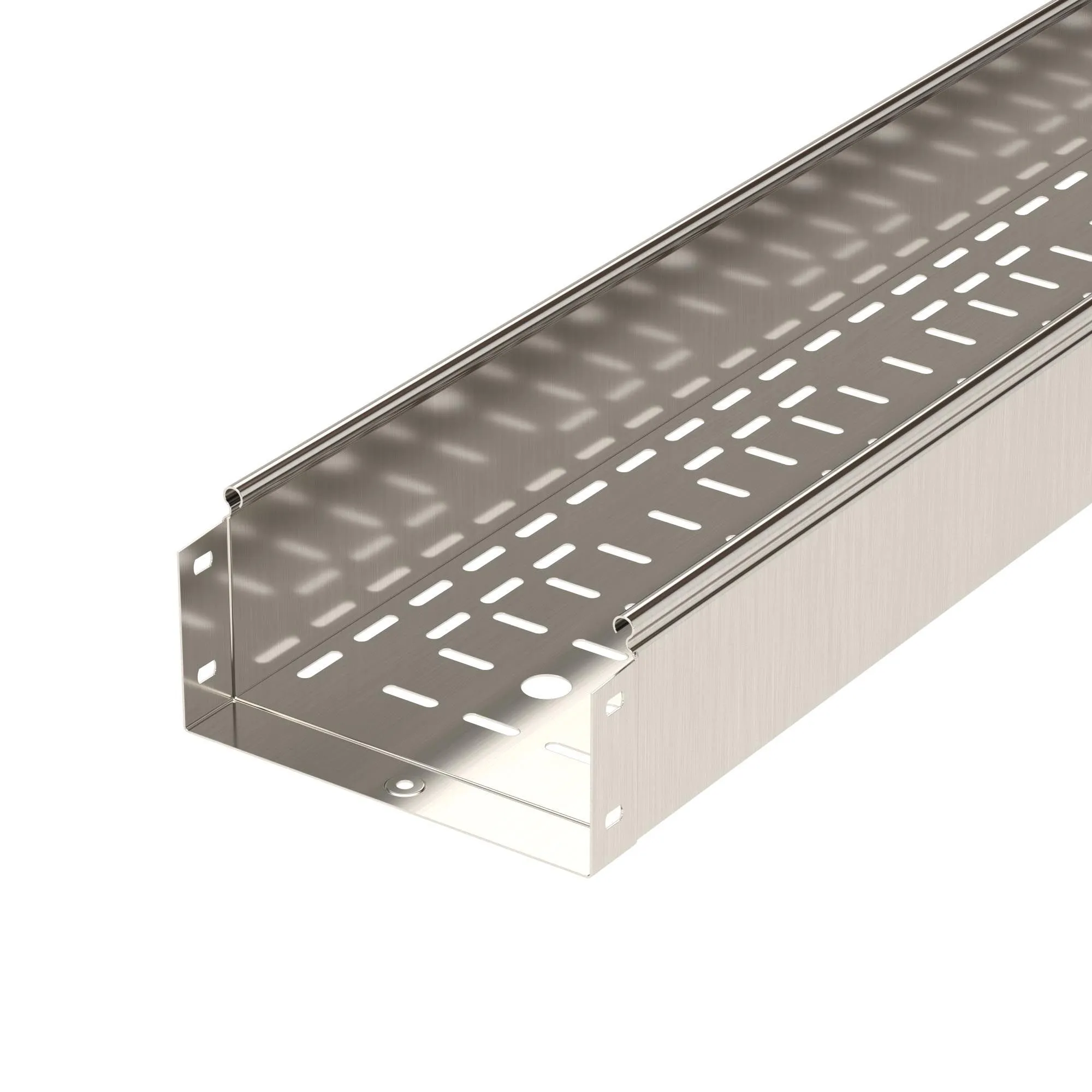 Лоток перфорированный 100х80 L3000 нержавеющий DKC 35302PINOX