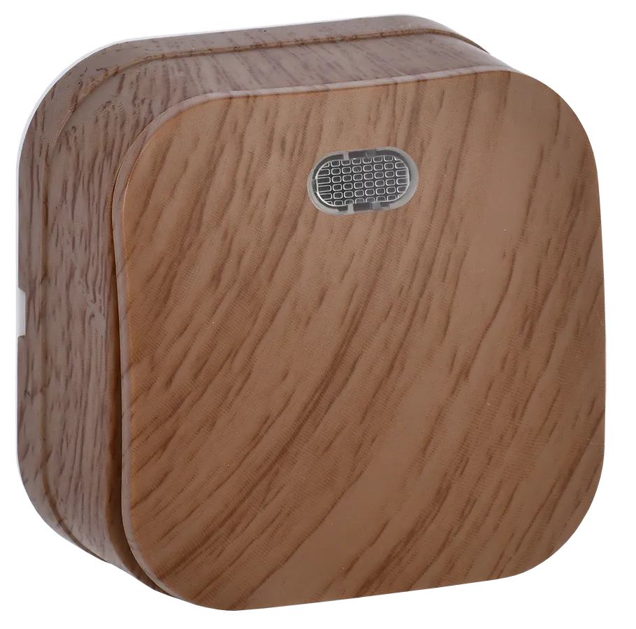 GLORY Выключатель 1-клавишный для открытой установки с индикацией ВС20-1-1-ХД дуб IEK