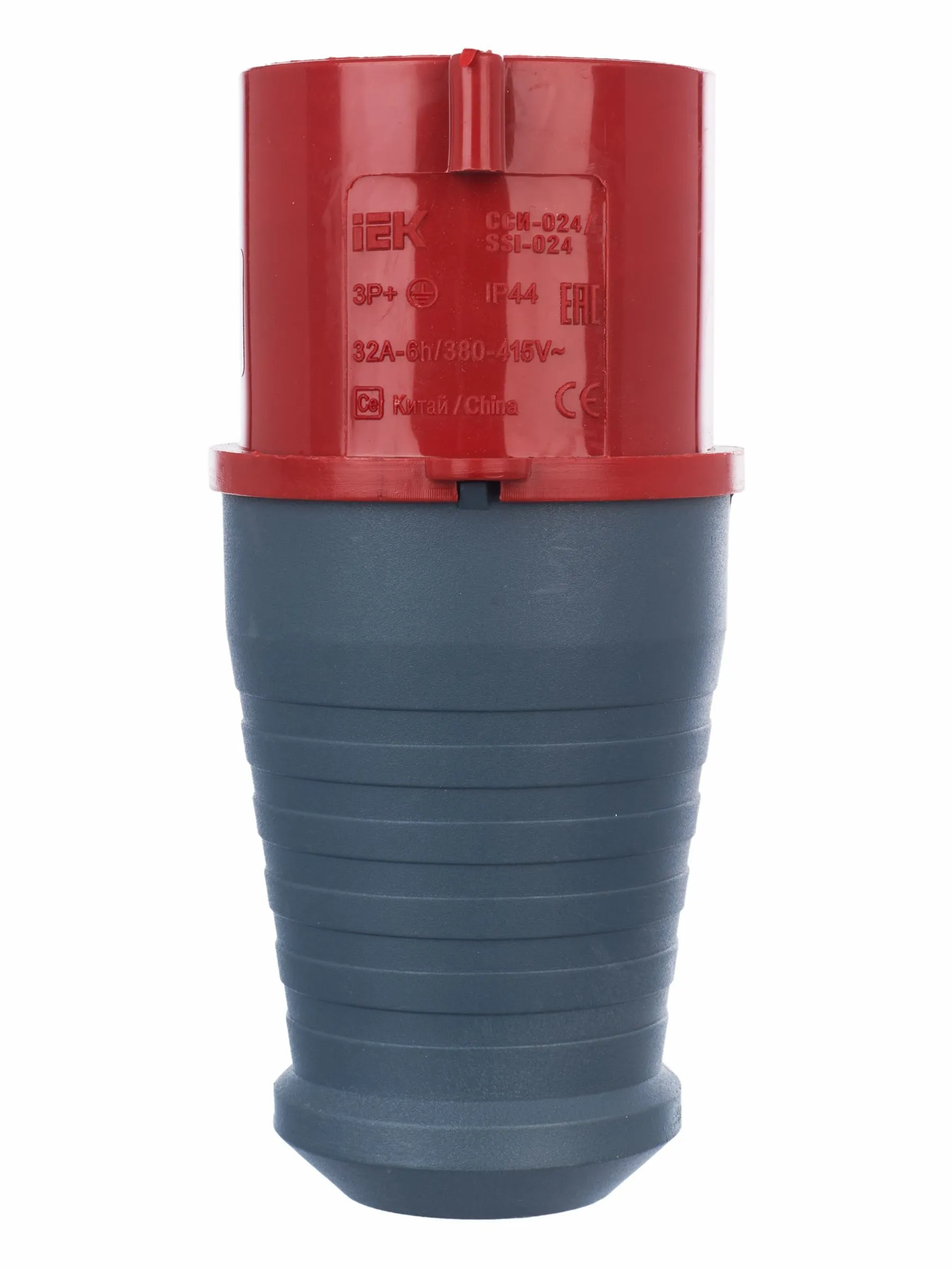 Вилка переносная ССИ-024 3Р+РЕ 32А 380-415В IP44 IEK - Фото 4