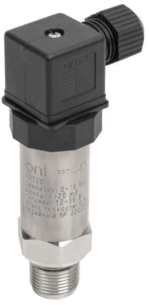 Преобразователь абсолютного давления PPT20 0,5% 0-16Бар 4-20мА M20 DIN43650 ONI