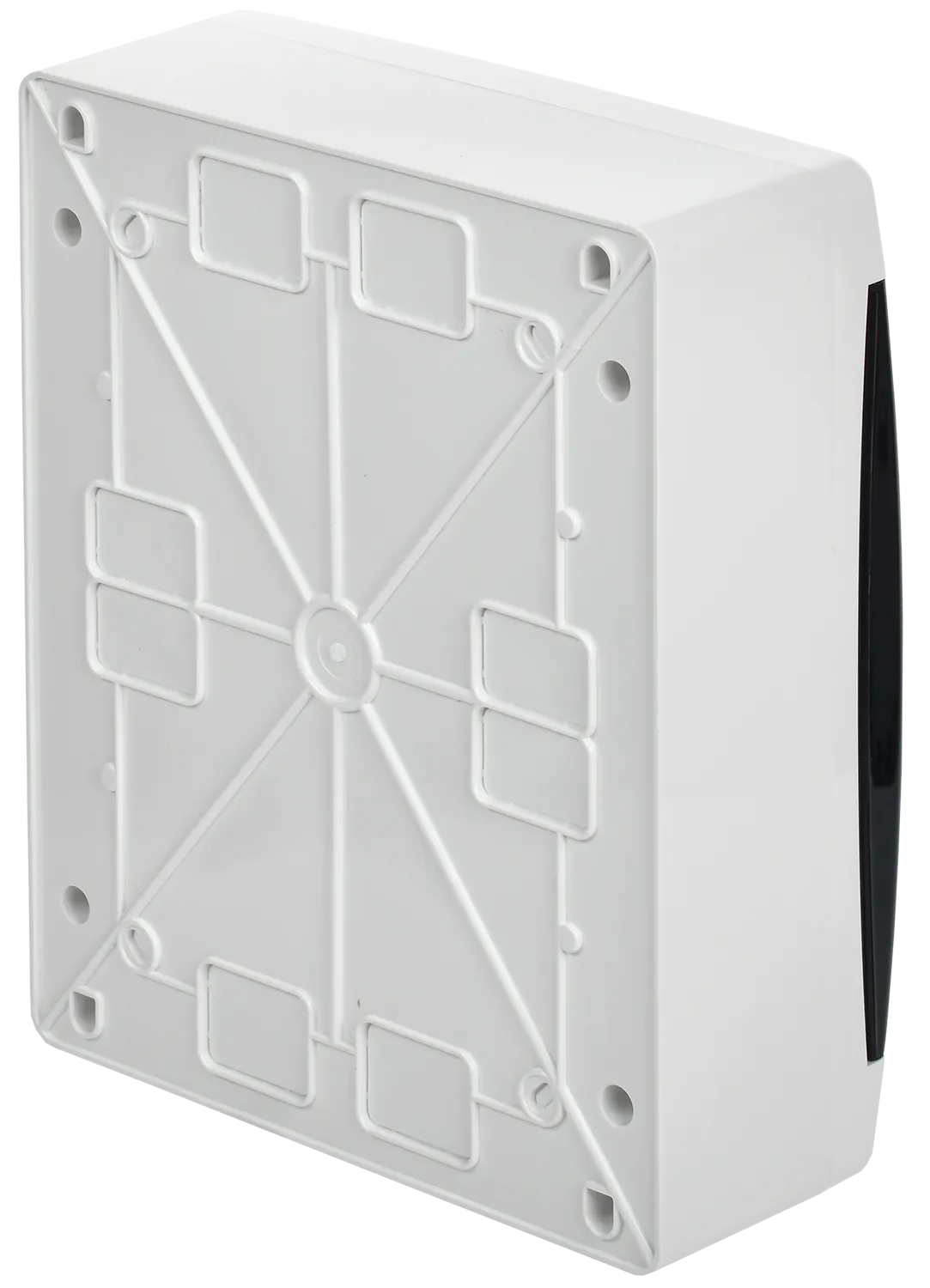 UNION Compact Корпус пластиковый ЩРН-П-18 IP41 черная прозрачная дверь IEK - Фото 6