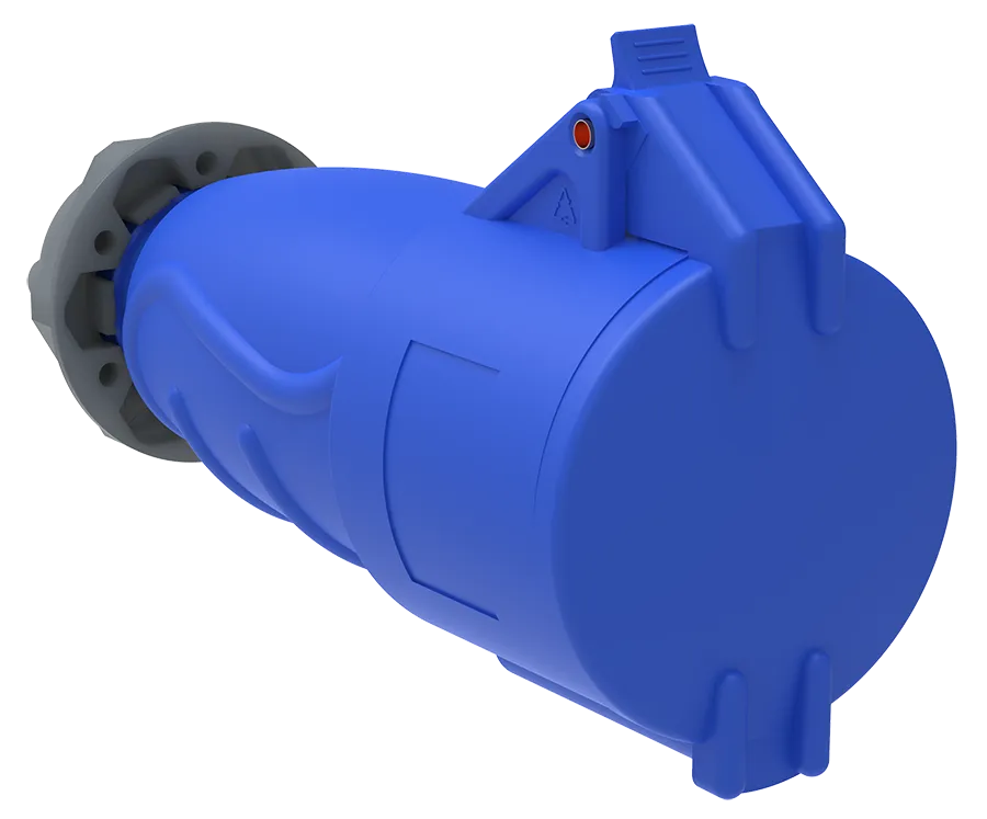 MAGNUM Розетка переносная ССИ-223 32А-6ч/200-250В 2P+PE IP44 IEK