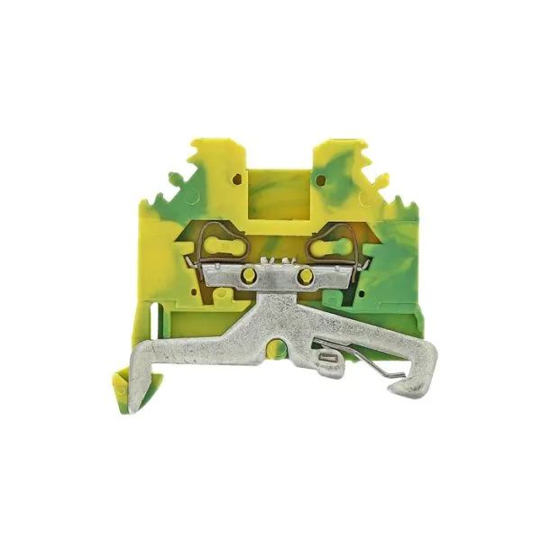 Колодка клеммная пружинная JXB-S-2.5 24А земля EKF - Фото 2