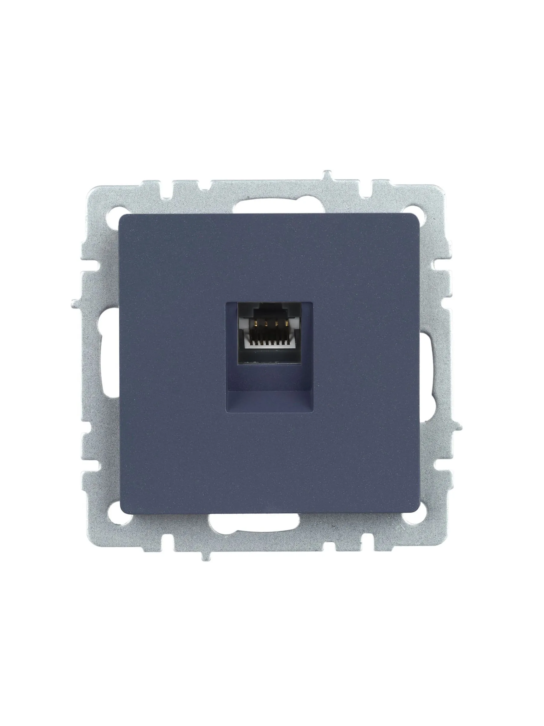 BRITE Розетка компьютерная RJ45 кат.5E РК10-БрМ маренго IEK - Фото 4