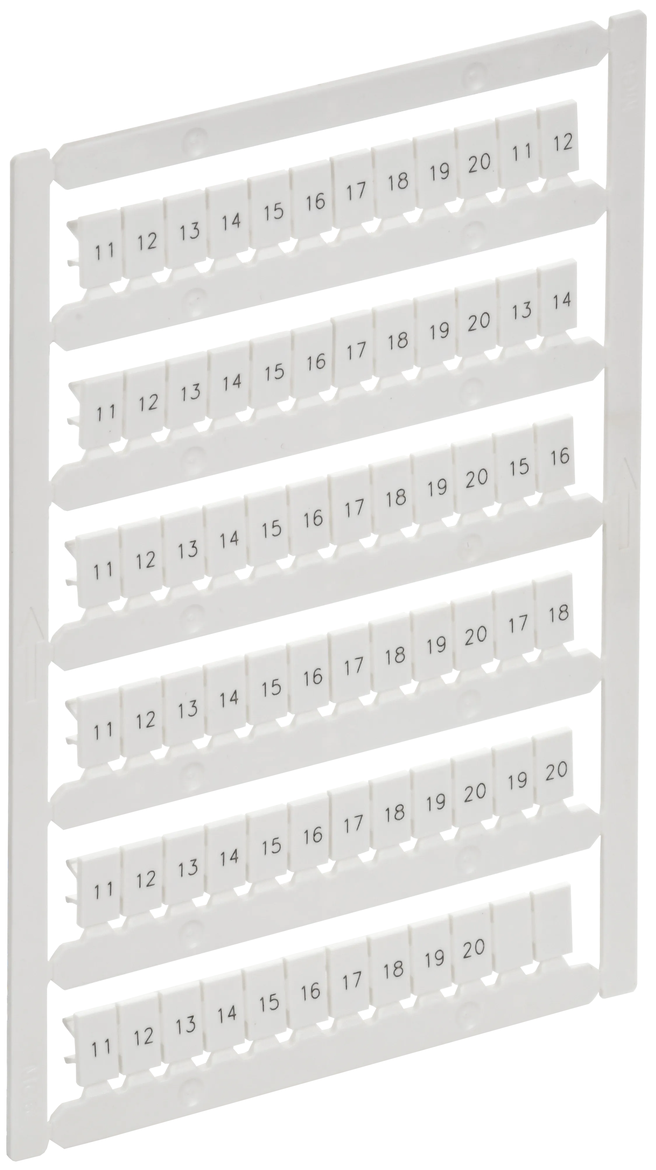 ARMAFIX Маркер для CTS/CP 4мм2 с символами "11-20" IEK AF-CT10D-M-004-02