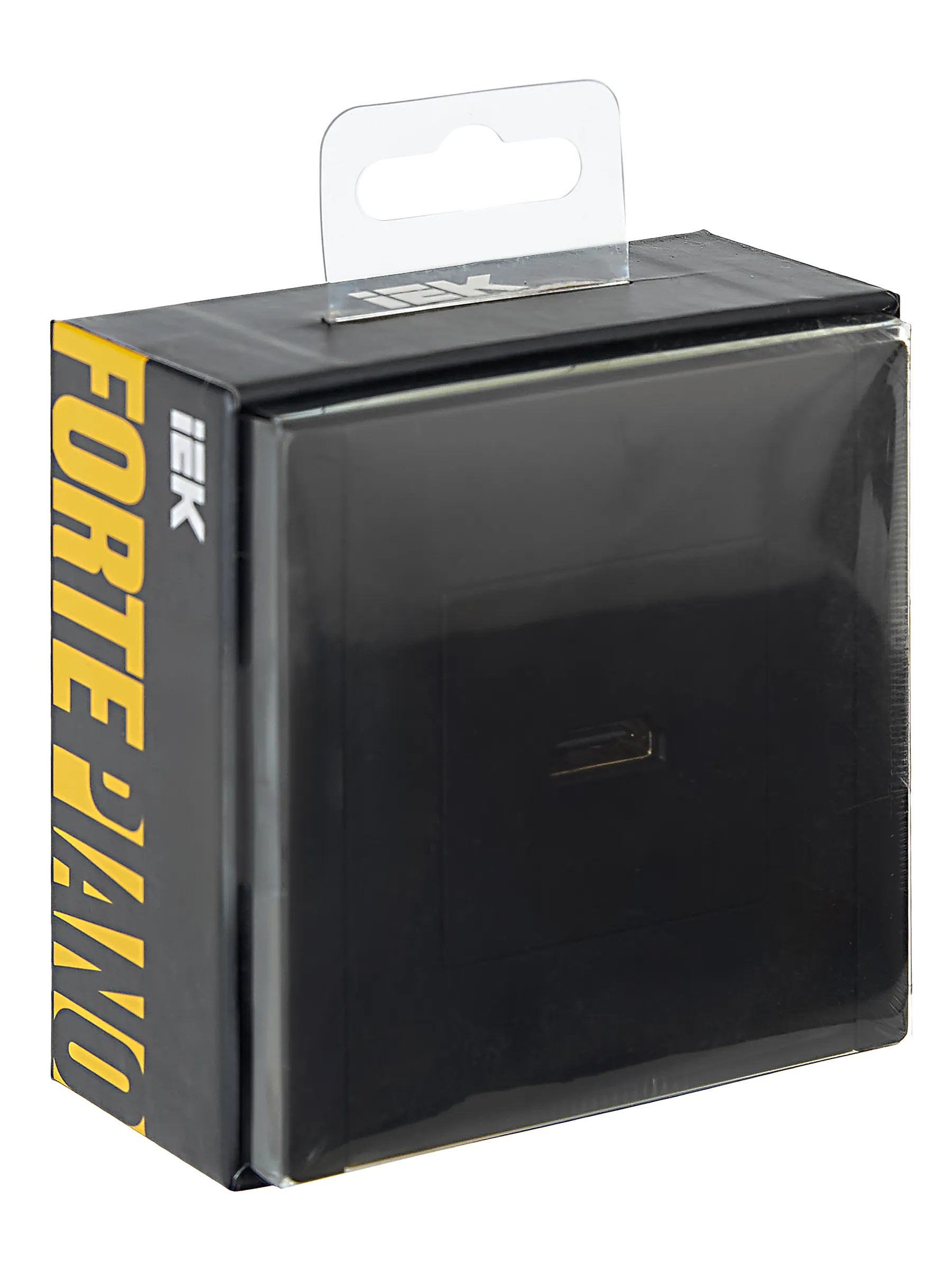 FORTE&PIANO Розетка HDMI FP140 черный IEK - Фото 2