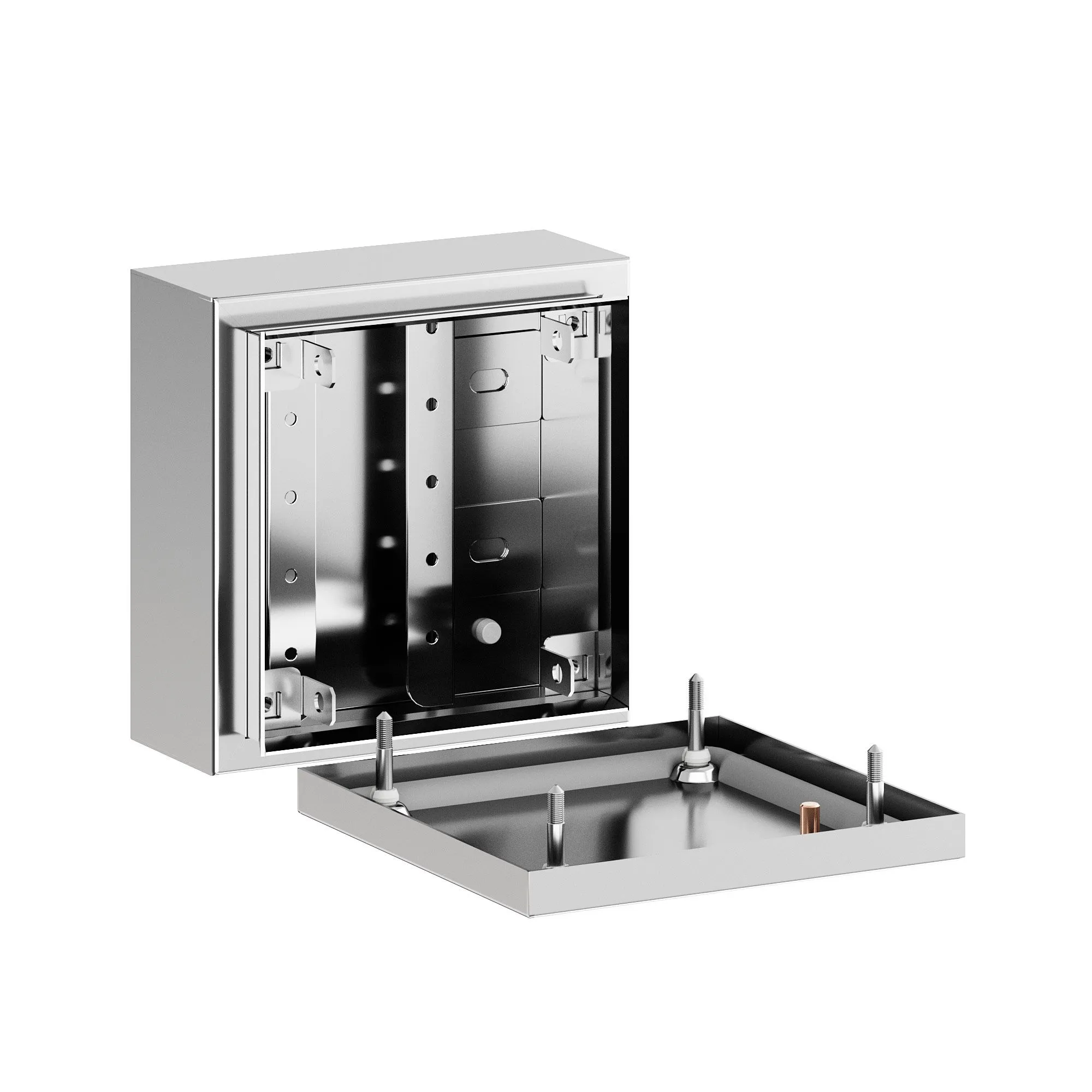 Корпус клеммный SDI из нержавеющей стали AISI304 150х150х80мм DKC R5SDI118-304 - Фото 2