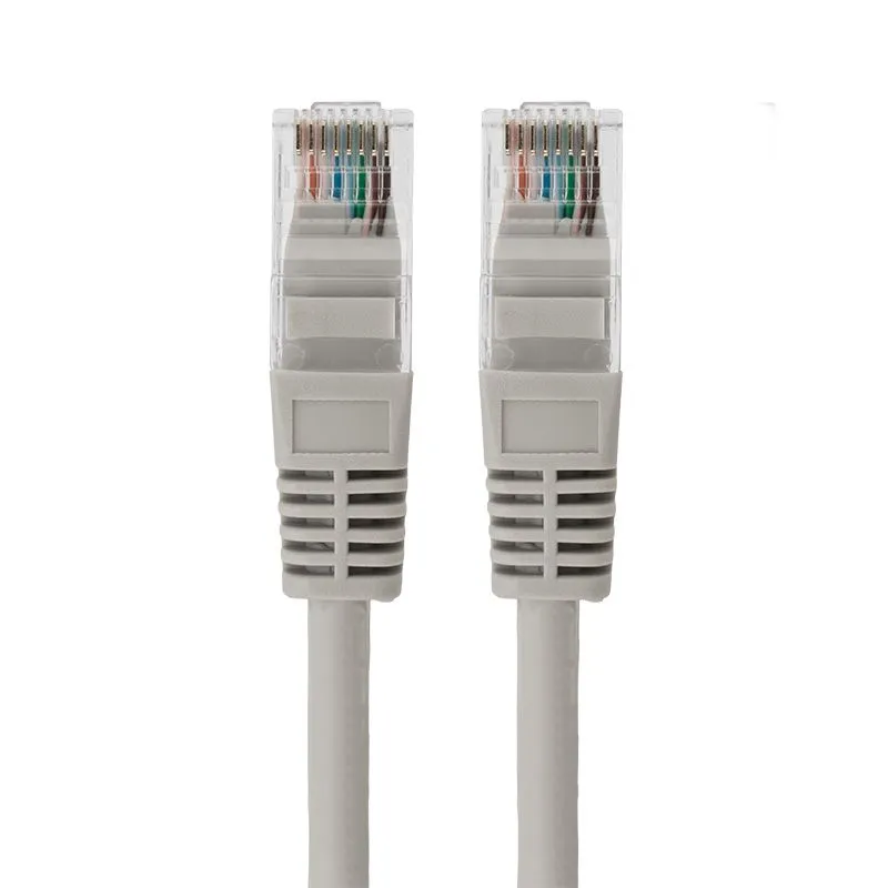 Шнур коммутационный, патч-корд U/UTP RJ45-RJ45, CAT 5e, LSZH серый, 5м REXANT - Фото 4