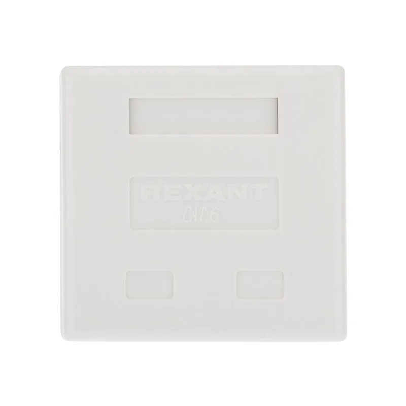Розетка компьютерная внешняя, 2-порта RJ-45 (8P8C), UTP CAT 6 REXANT - Фото 3