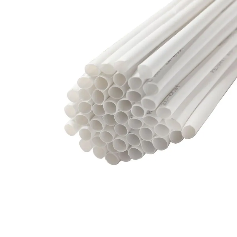 Трубка термоусаживаемая ТУТ нг 6,0/3,0мм, белая, упаковка 50 шт. по 1м REXANT - Фото 4