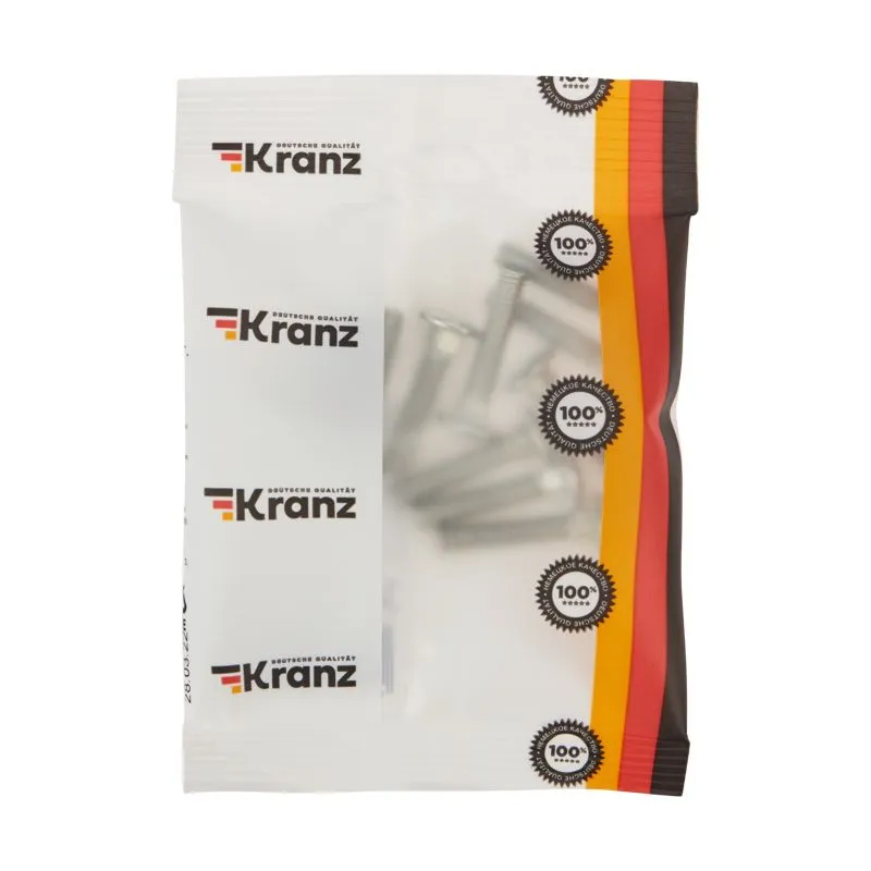 Болт мебельный KRANZ DIN 603, 6х30,  пакет (10шт.) - Фото 3