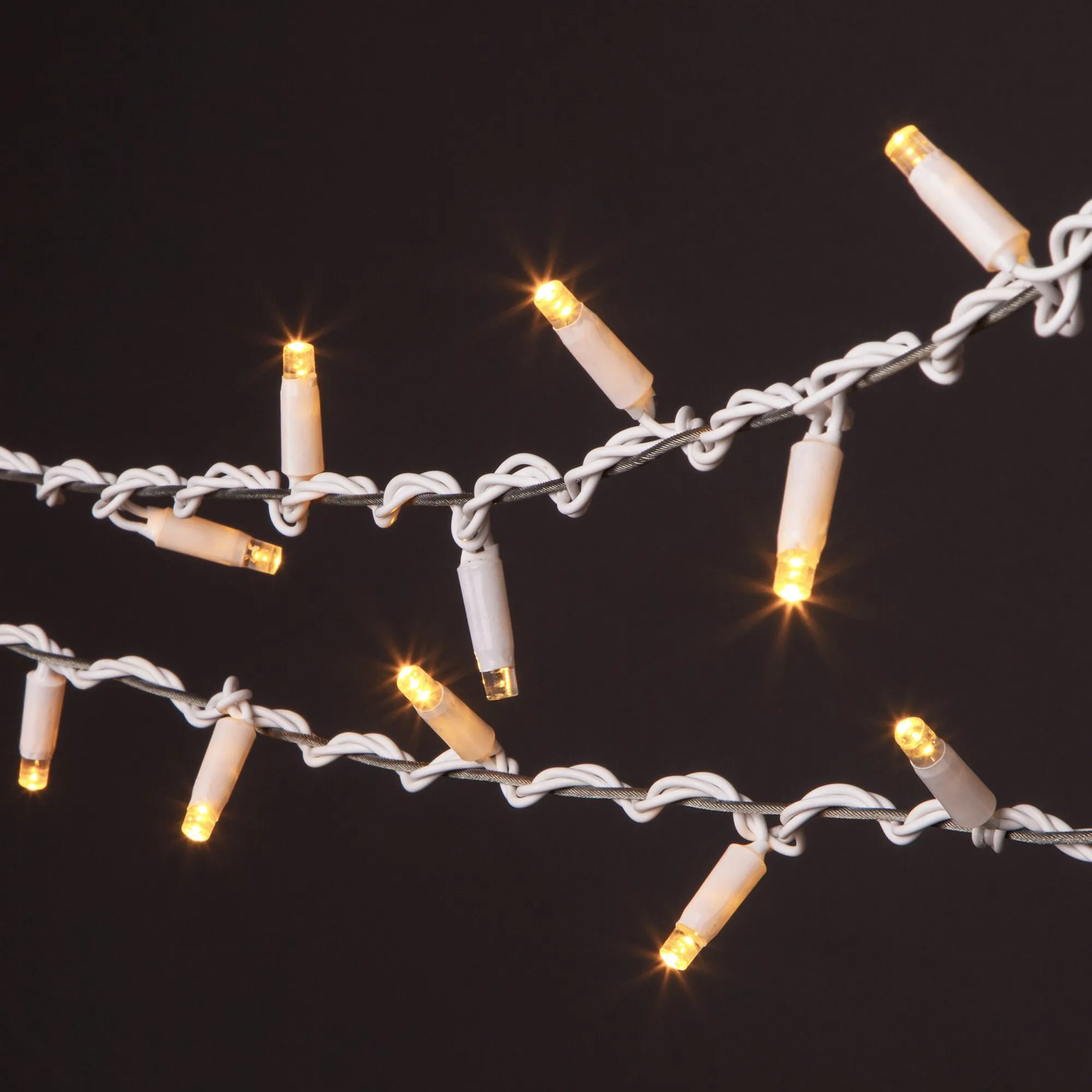 Праздничная гирлянда нить теплый белый с эффектом мерцания 10м IP65 400-101 Elektrostandard Eurosvet - Фото 3