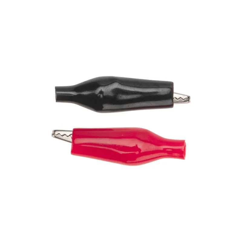 Зажим крокодил в изоляторе, длина 40мм, ток 5A, 2 шт., пакет БОПП REXANT - Фото 2