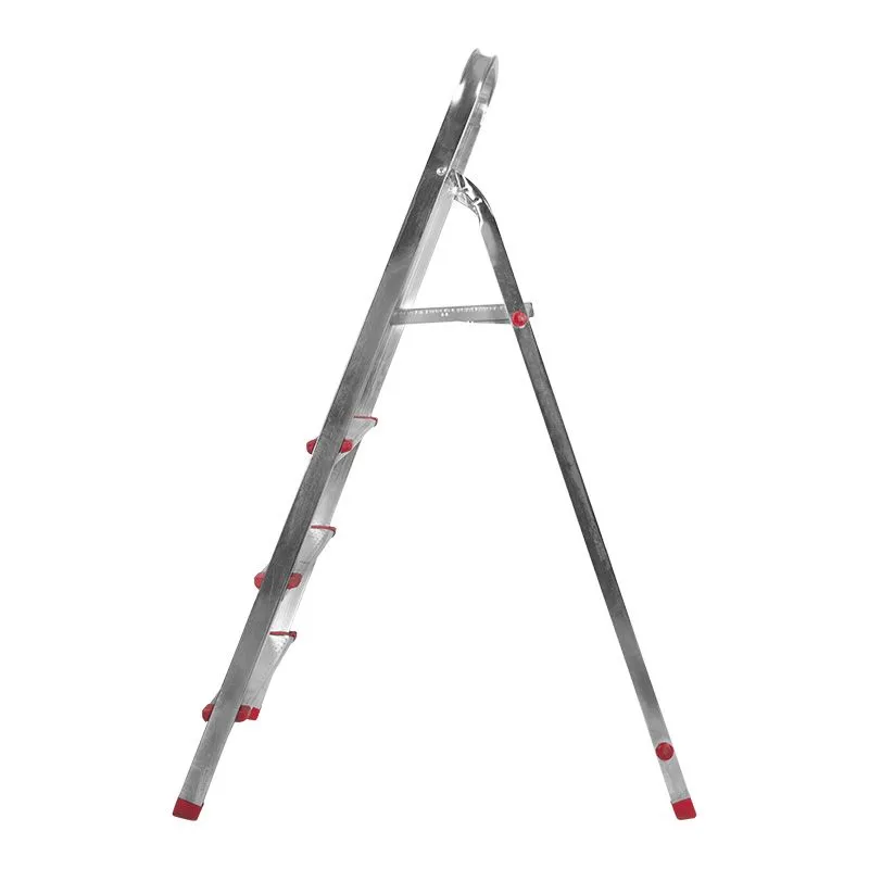 Стремянка металлическая 4 ступеньки, усиленный профиль REXANT - Фото 3