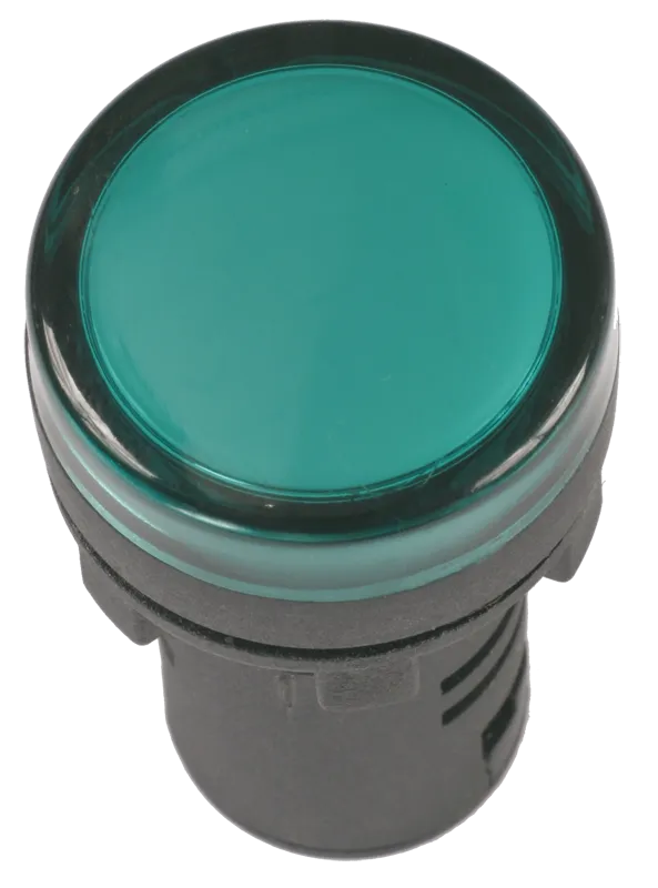 Лампа AD16DS(LED)матрица d=16мм зеленый 230В AC IEK