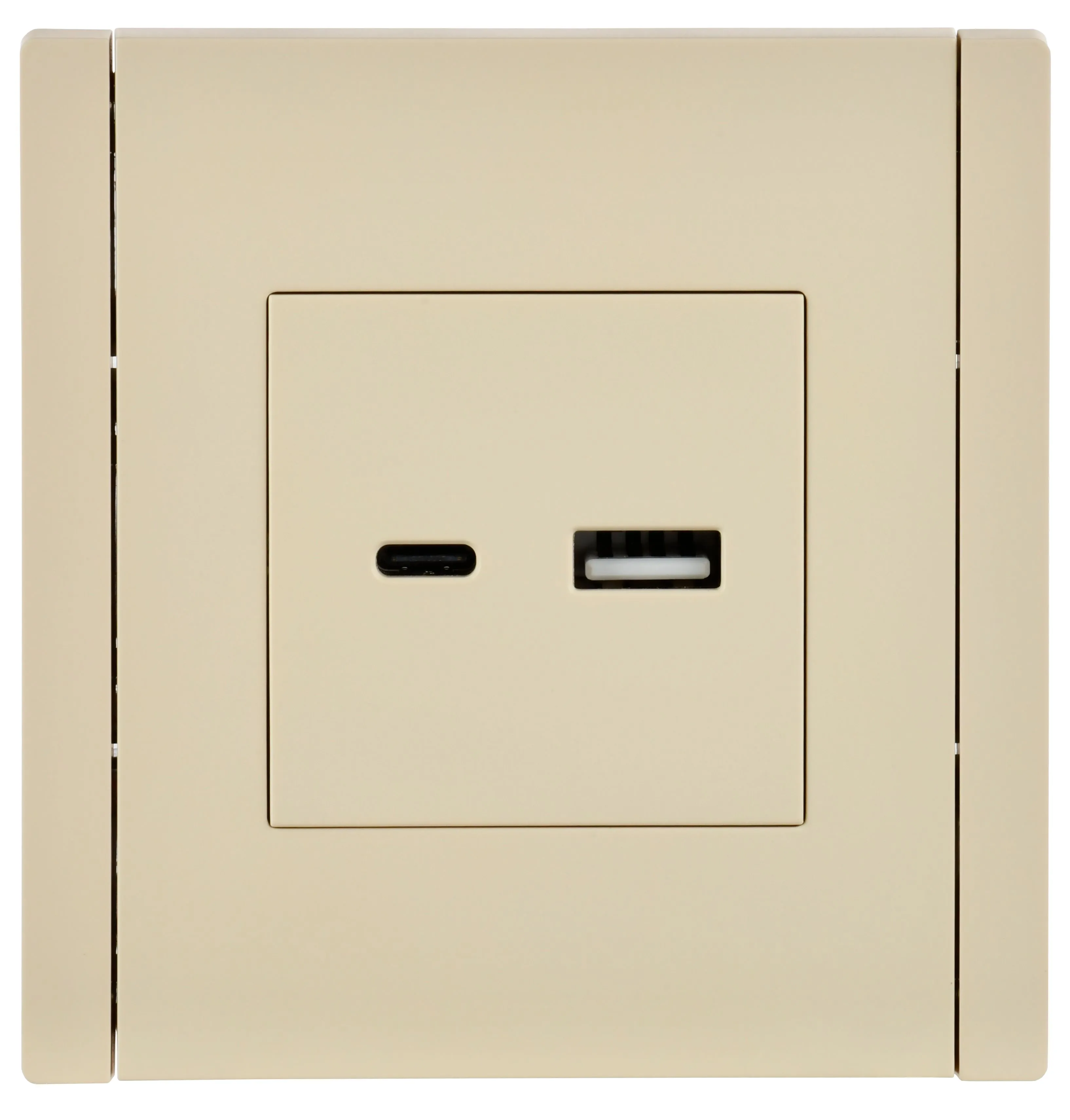 FORTE&PIANO Розетка USB A+C 3,1А FP450 ваниль IEK - Фото 2