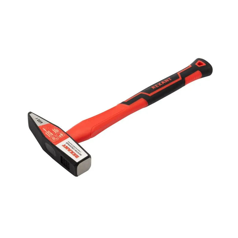 Молоток 600г фибергласовая рукоятка REXANT - Фото 2