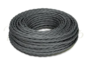 Провод монтажный витой ПВХ 2х1,5мм, цвет - графит (бухта 10м), ТМ "МЕЗОНИНЪ" GE70111-38 GE70111-38