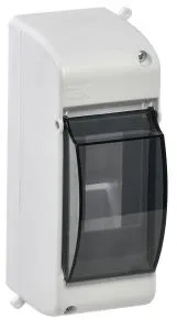 KREPTA 3 Корпус пластиковый КМПн 2/2 IP30 белый IEK MKP42-N-02-30-20