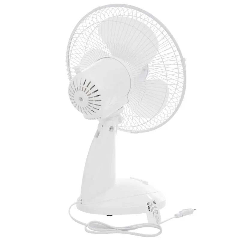 Вентилятор настольный 40 Вт, диаметр решетки 27,5-28,0 см, винт 22.3 см - Фото 4