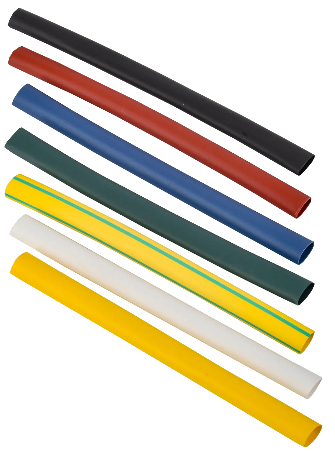 Набор ТТУ нг-LS 6/3мм L=100мм 7 цветов (21шт/упак) IEK UDR10-006-003-021-S