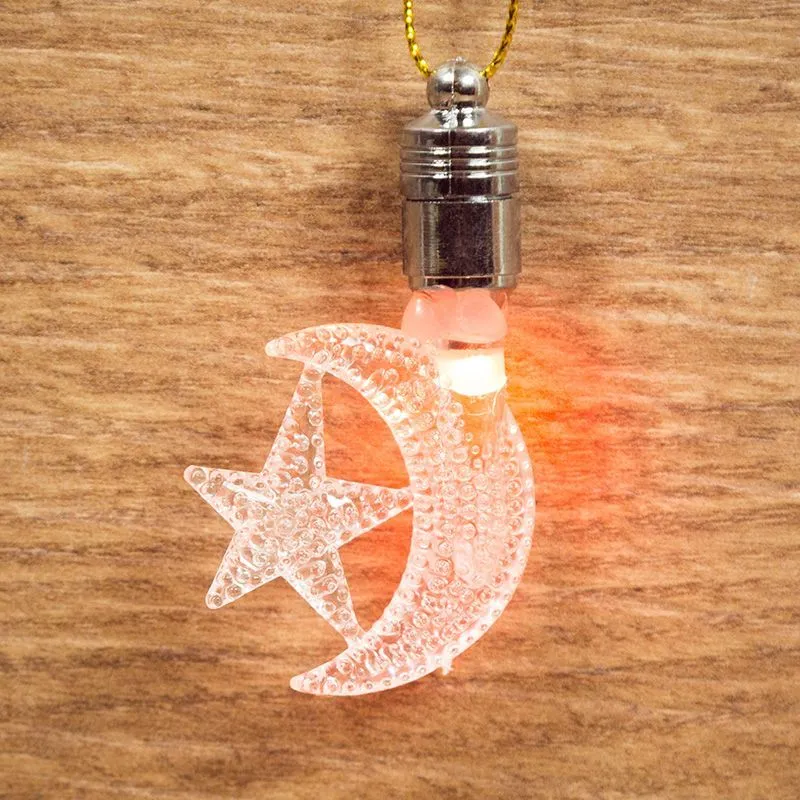 Фигурка подвесная Месяц RGB 8x5,5 см 501-092