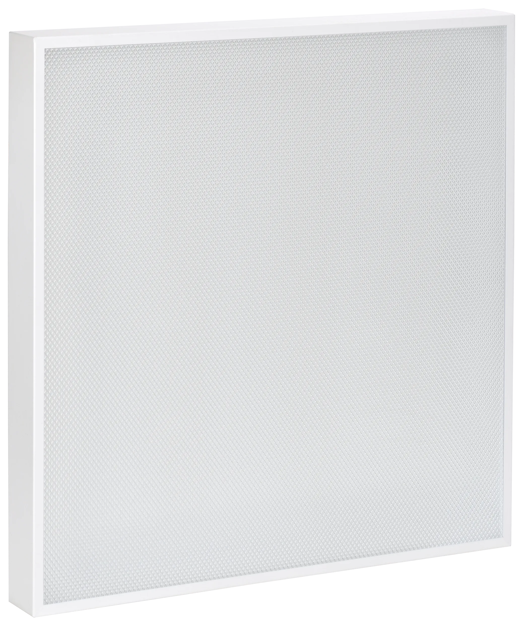 LIGHTING PRO Светильник светодиодный ДВО 2001 45Вт 3000К IP40 588х588мм Грильято призма IEK