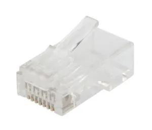 Rexant Разъем сетевой LAN на кабель, штекер 8Р8С (Rj-45) под обжим, категория 6, (10шт.)
