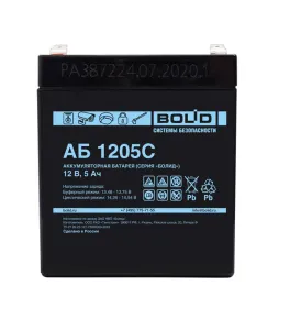 Аккумулятор 5 А*ч  12 лет