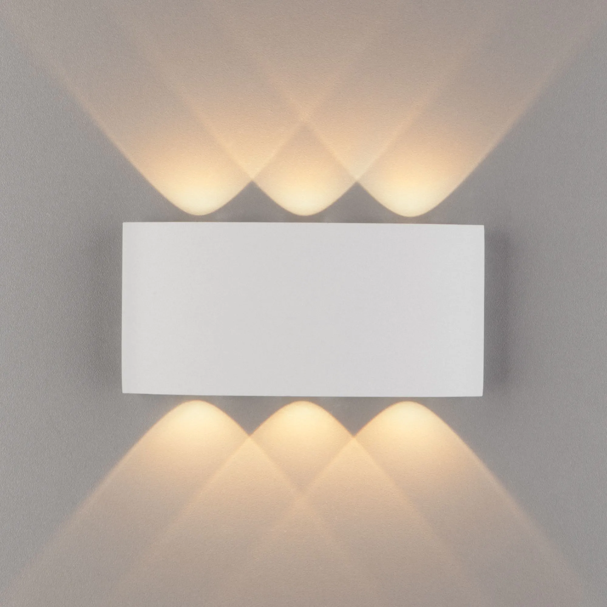 Светильник светодиодный уличный настенный Twinky trio белый 1551 TECHNO LED Elektrostandard - Фото 2