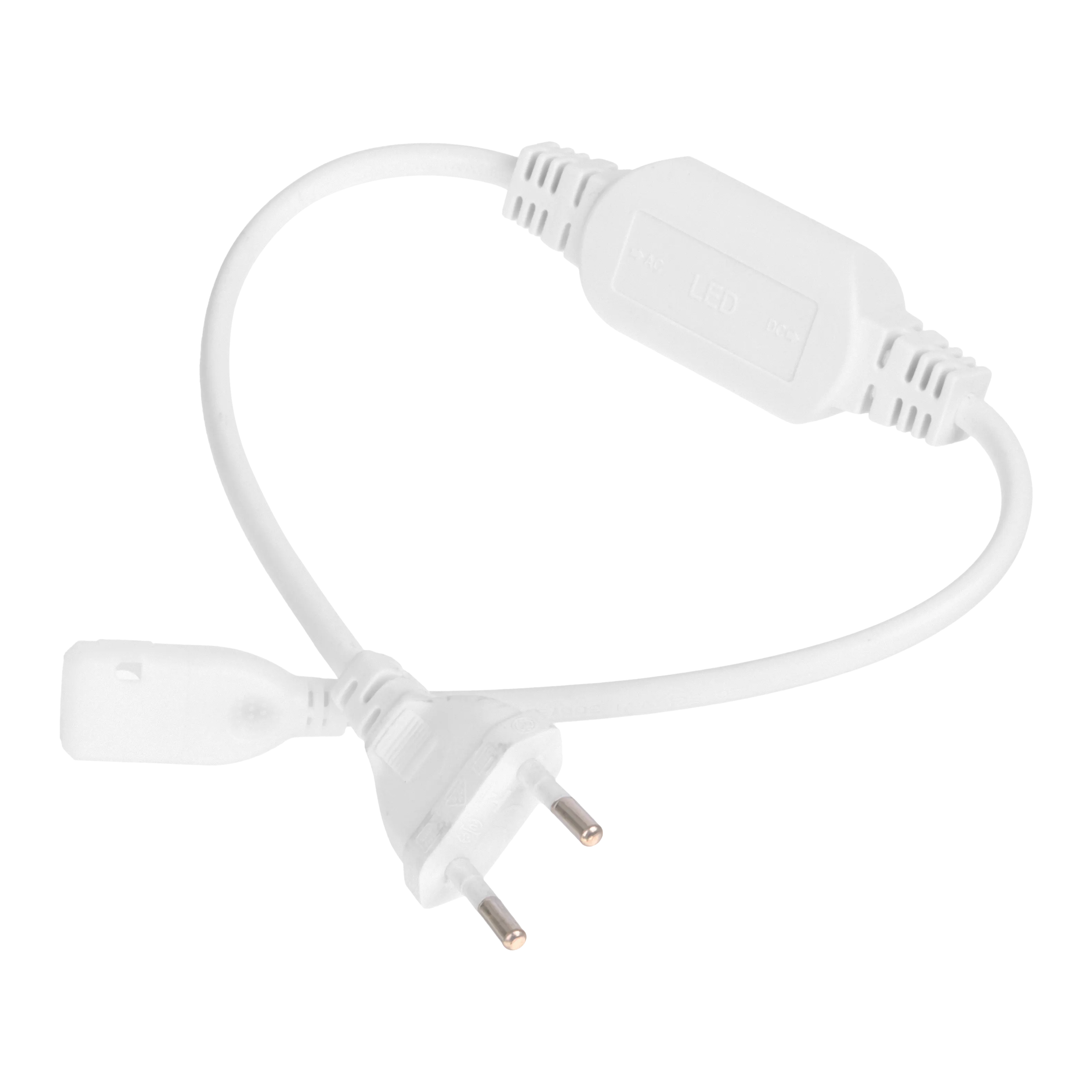 Сетевой кабель с вилкой WOLTA WPC-PCS-COB/220V для светодиодной ленты COB 220В