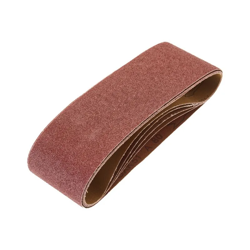 Лента шлифовальная бесконечная, 75х533мм, P80 (5 шт/уп) KRANZ