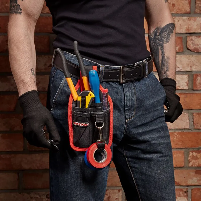 Сумка монтажника съемная поясная RE-CH REXANT - Фото 2