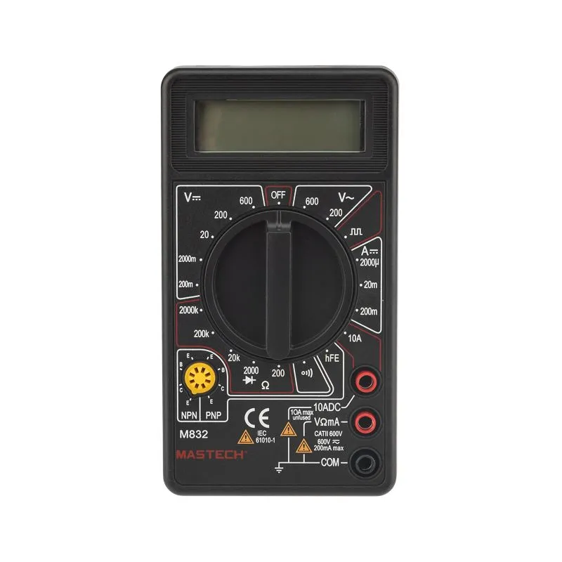 Портативный мультиметр M832 MASTECH - Фото 5