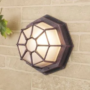 Светильник уличный настенный Telarana S капучино GL 1023D Elektrostandard a043661