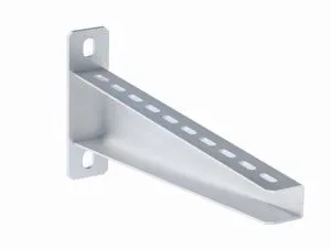 Консоль усиленная осн.300 мм (2,5 мм) INOX EKF ky300-INOX