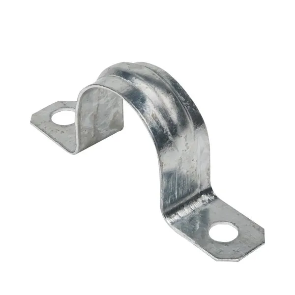 Скоба метал. двухлапковая d25-26 мм (100 шт) EKF PROxima