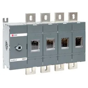 Рубильник 1000A 4P без рукоятки управления TwinBlock EKF 