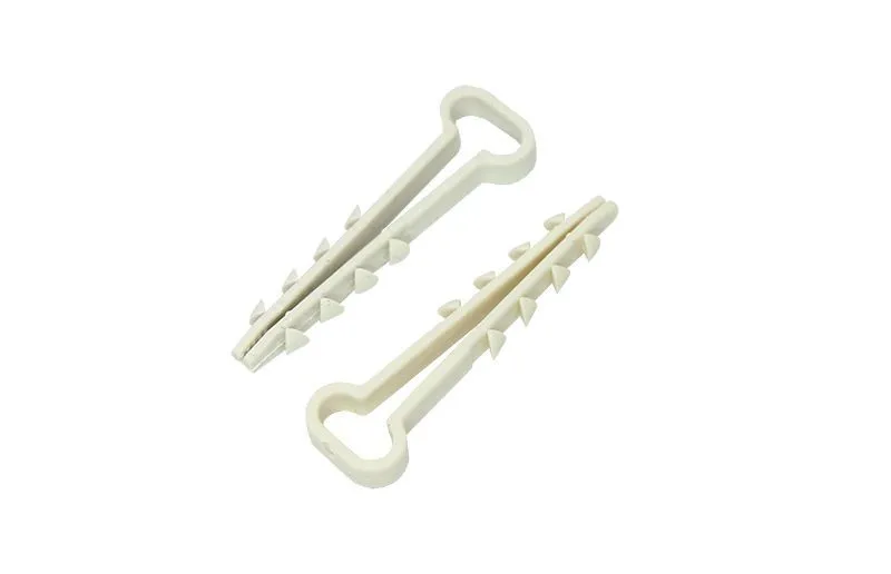 Дюбель-хомут нейлоновый прямоугольный 5-10 мм, белый (100 шт/уп) PROconnect 07-4611