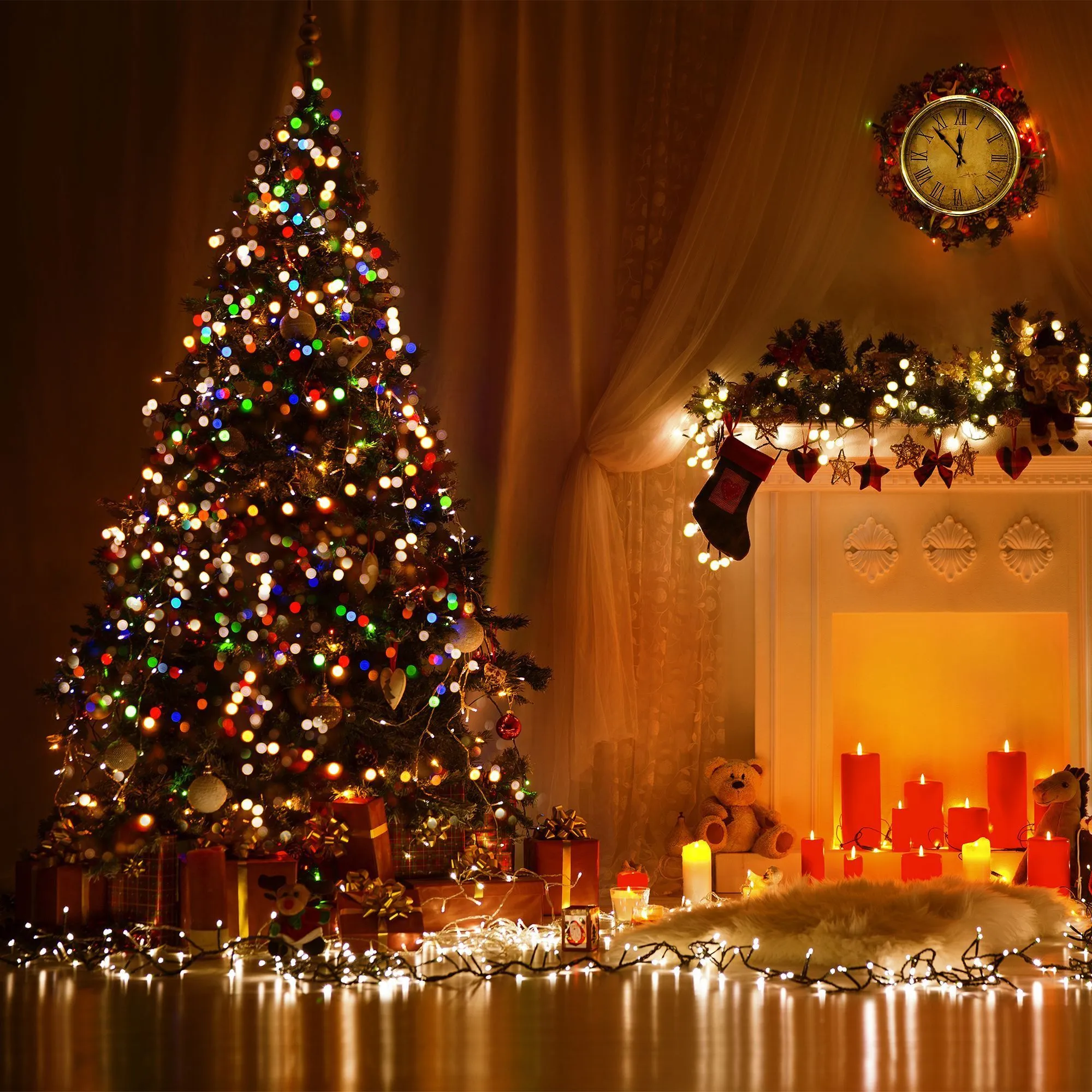 Праздничная гирлянда нить мульти 5м IP20 400-001 Elektrostandard Eurosvet a044096