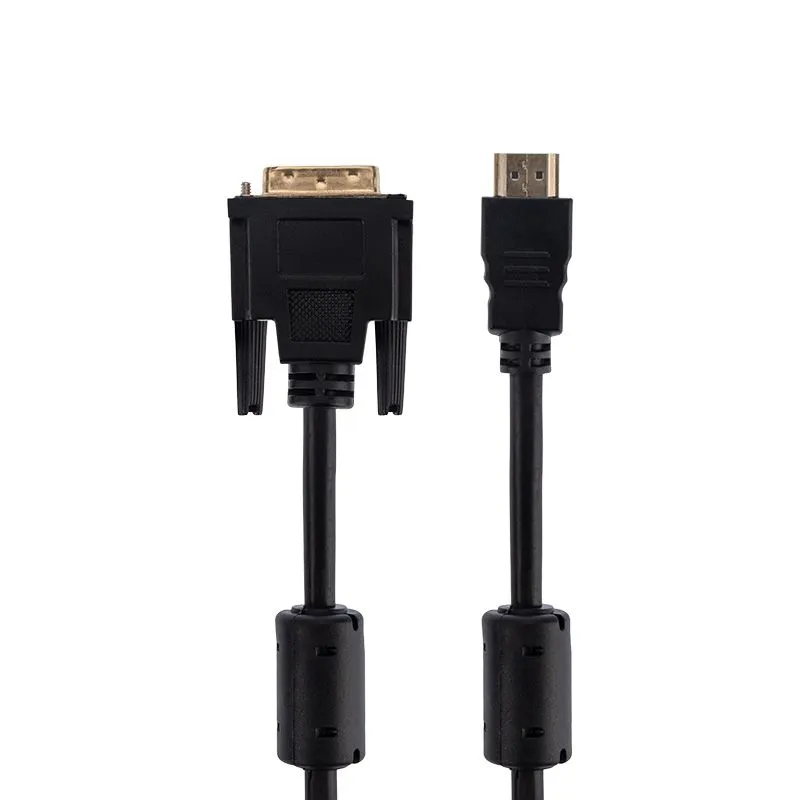 Шнур HDMI - DVI-D, 7м, Gold, с фильтрами REXANT - Фото 2