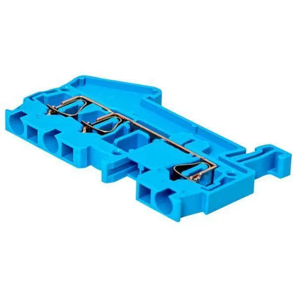 Колодка клеммная пружинная ST-2.5 28А 3 вывода синяя EKF - Фото 7