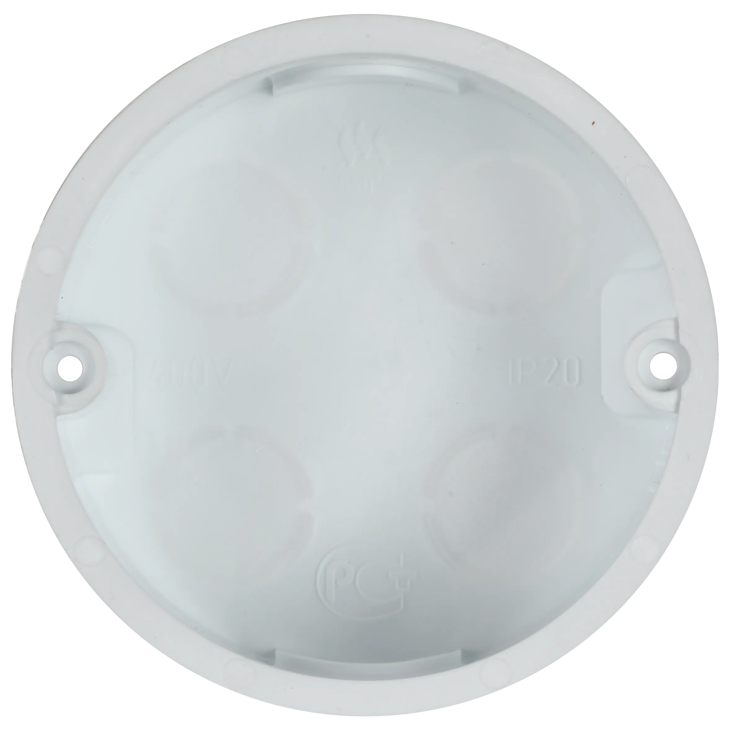 Коробка распаячная КМ41024 для полых стен безгалогенная (HF) D=80х40мм с металлическими лапками с крышкой IEK - Фото 3