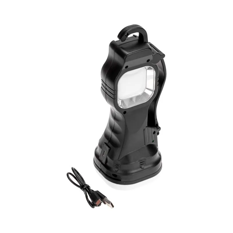 Фонарь кемпинговый с солнечной батареей и крюком REXANT - Фото 2