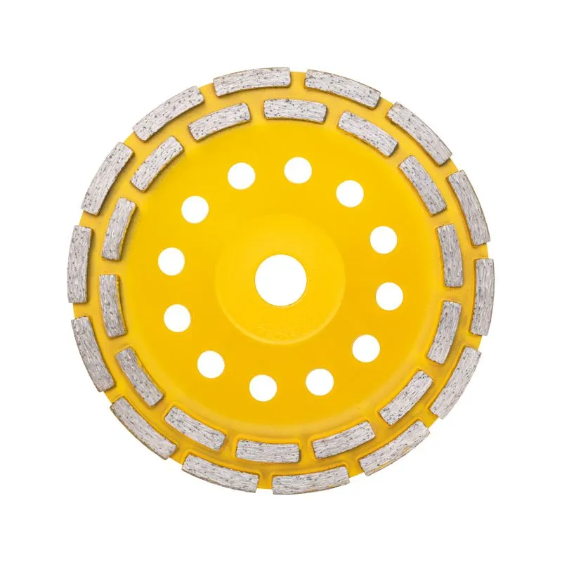 Чашка алмазная шлифовальная, двухрядная, 180х22,2мм KRANZ - Фото 2