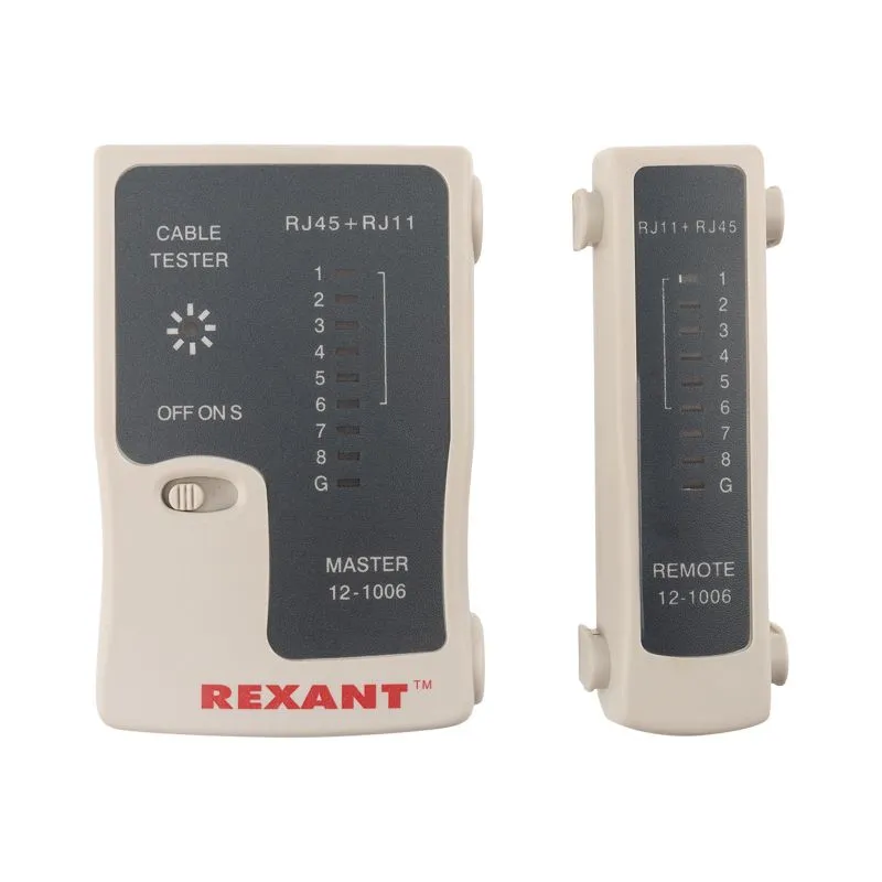 Тестер кабеля RJ-45+RJ-11 468 REXANT - Фото 4