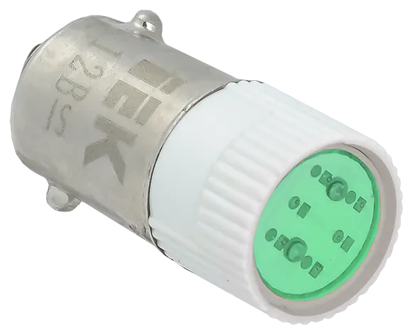 Лампа сменная зеленая матрица/12В IEK