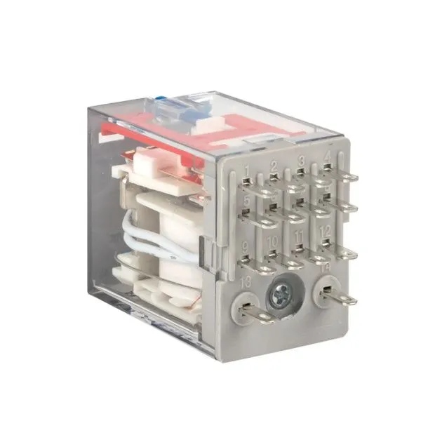 Реле промежуточное с кнопкой и мех. Индикацией RPAt 22/4 5A 24В DC EKF - Фото 4