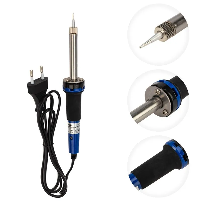 Паяльник долговечное жало, серия МАСТЕР, 25Вт, 230В, блистер REXANT - Фото 3