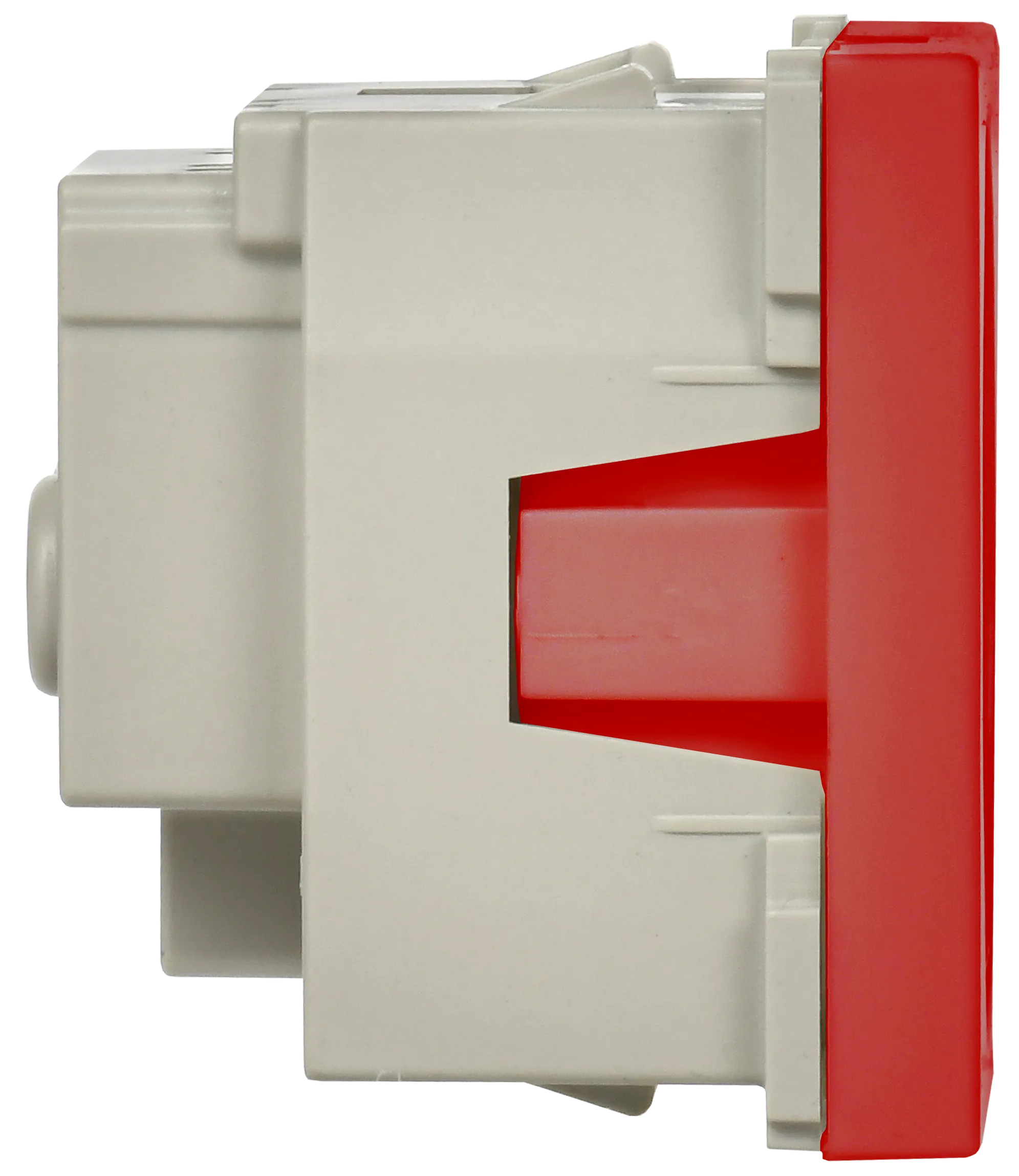 РКС-20-32-П-К Розетка с з/к 2к (на 2 модуля) ПРАЙМЕР красная IEK - Фото 2